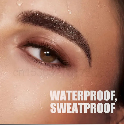 Waterproof 4 Points Long Lasting Eyebrow Pen (Natural Black)